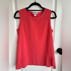 🏃🏼‍♀️ATHLETA Zephyr Refined Tank in Hot Pink Salmon NWOT